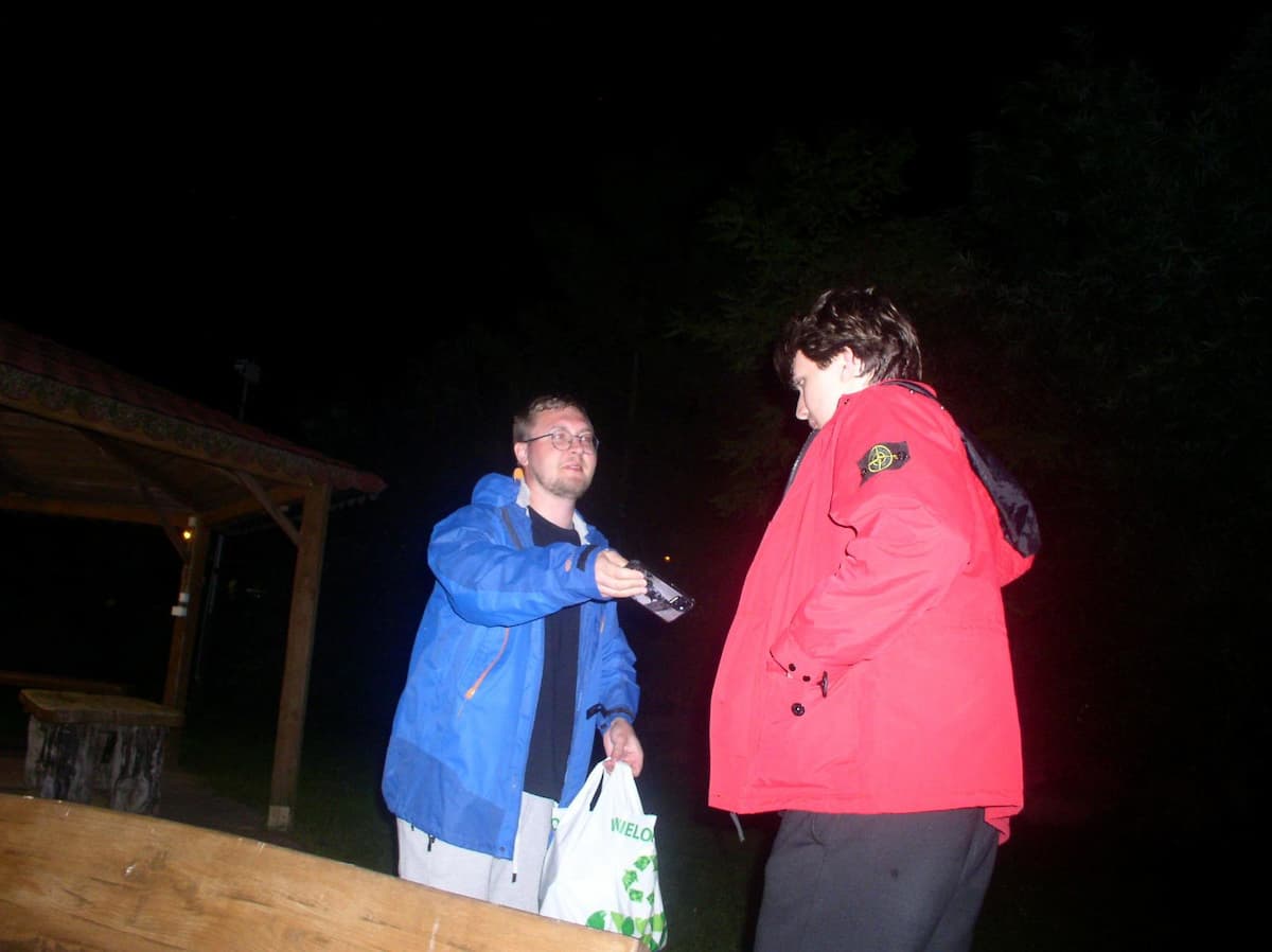 Wymiana między jachtami